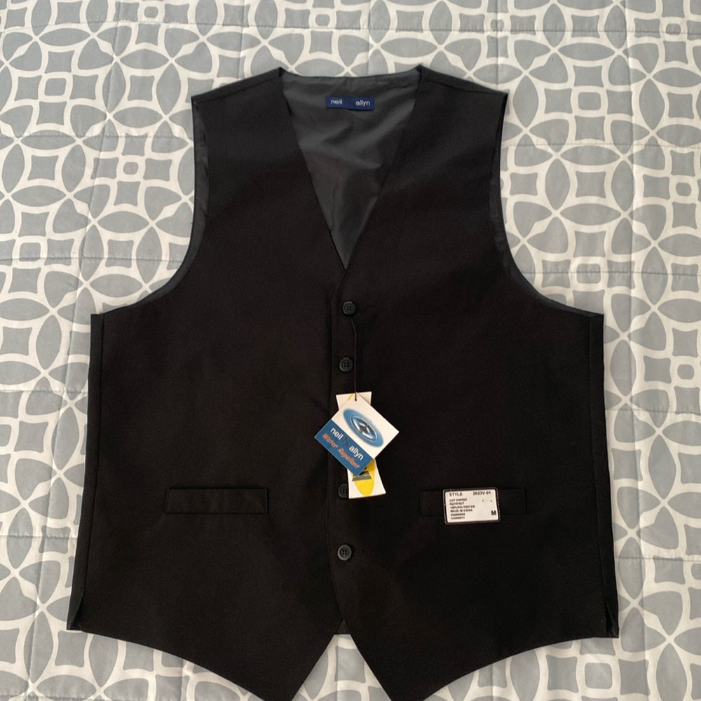 Neil Allyn  Black Vest